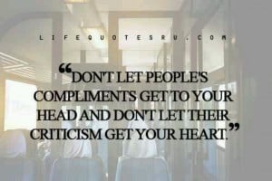 Compliments and Criticism