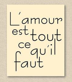 French Love Phrases Image