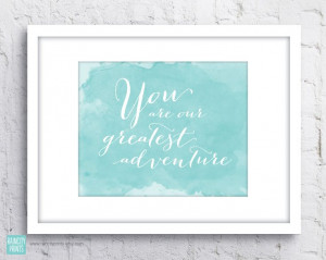 ... Wall, Movie Quotes, Water Colors, Typographic Prints, Baby Nurseries