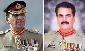 Outgoing Chief of the Army Staff (COAS) General Ashfaq Parvez Kayani ...