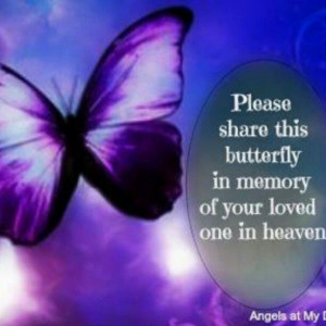 Loved one in heaven