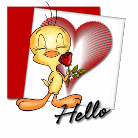 domain tweety bird hello to all my friend i just came to say hello ...