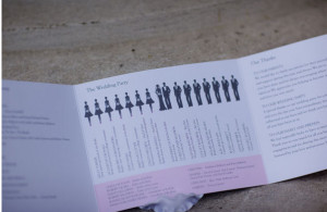 Non-Traditional Wedding Programs