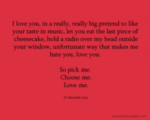 Quotes Love me...