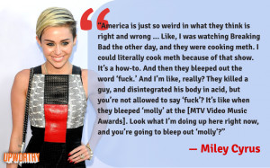Miley Cyrus Gets It Right. Again.