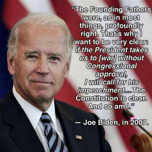 Joe Biden - HYPOCRITE! Nothing politi-speech from this guy, always!
