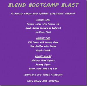 Our little bootcamp will give you that workout high.