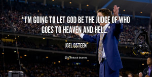 Joel Osteen Quotes Sermons And