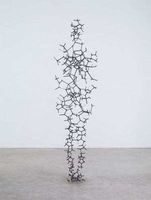 image is a sculpture by Antony Gormley and title is a quote from The ...