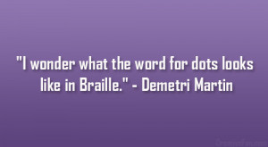 Demetri Martin Quotes