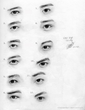 EXO Eye Study by TheRaedar