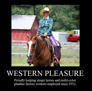Demotivational Horse Posters: Discipline Edition