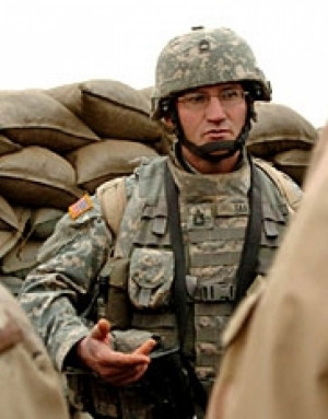Sgt. 1st Class Andrew Smith, a platoon leader from the 8th Cavalry ...