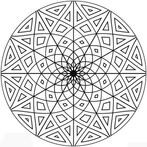 Pattern coloring pages to enhance children’s Creativity