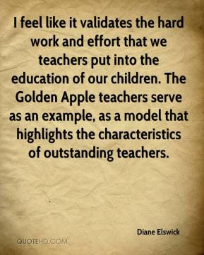feel like it validates the hard work and effort that we teachers put ...