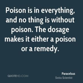 More Paracelsus Quotes