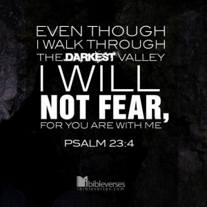 Psalm 23:4 – I Will Not Fear
