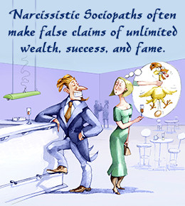 On the surface, narcissistic sociopaths are no different than the rest ...