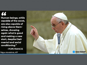 Pope Francis quotes from 2015