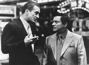 Still of Robert De Niro and Joe Pesci in Casino (1995)