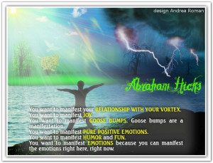 ... your relationship with your vortex... *Abraham-Hicks Quotes (AHQ880