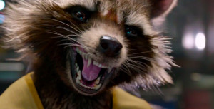 Marvel Guardians of the Galaxy Rocket Raccoon speaks in ‘Guardians ...
