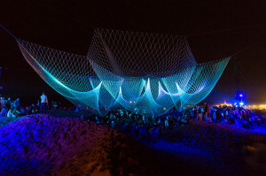 Giant Suspended Net Installations by Janet Echelman by Christopher ...