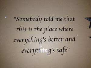 One Tree Hill Quote Vinyl Wall Decal