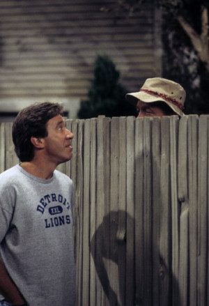 Still of Tim Allen and Earl Hindman in Home Improvement (1991)