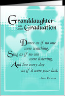 Granddaughter Graduation card - Product #566047
