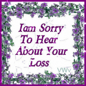 sorry for your loss quotes