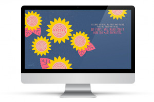 Add some inspiration to your desktop with this free Maya Angelou ...