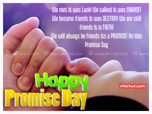 Today Promise Day: E-cards / Wallpapers / Images
