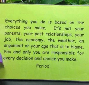 Okay, why don't you choose to be a billionaire? Prove me wrong and do ...