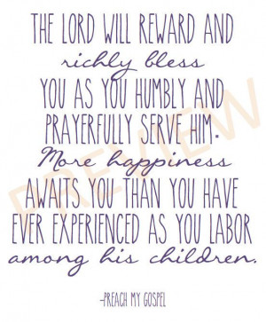 Missionaries Quotes, Lds Quotes Missionary, Lds Quotes On Prayer, Lds ...