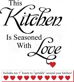 this kitchen is seasoned with love item seasoned14 regular price $ 21 ...