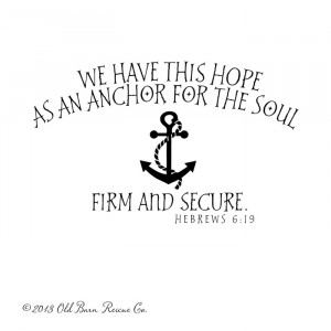 We Have This Hope With Anchor