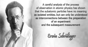 ... and variations in the structure of space.” ~ Erwin Schrodinger