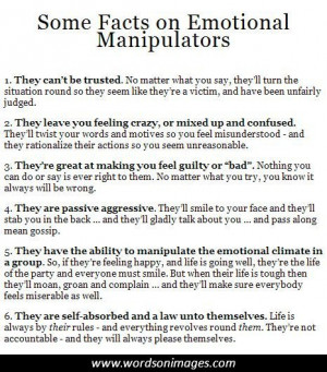 Manipulation quotes