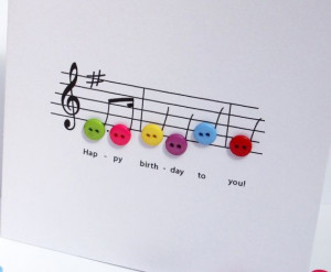 Music Cards, Birthdaycards, Birthday Music, Happy Birthday, Music Note ...