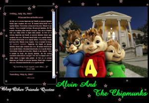 New Alvin And The Chipmunks Blogger Template
