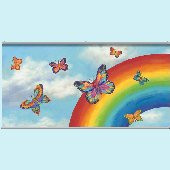 Related Pictures aqua peace butterfly wall art the frog and the ...