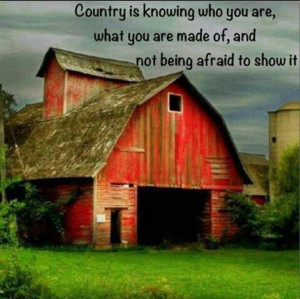 country girl quote with old farm barn more quotes and fun from a mommy ...