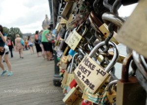 The Love Bridge Lock Lovers