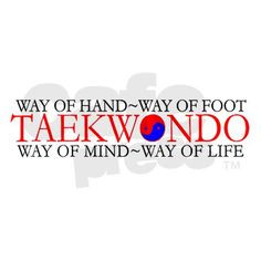 Tae Kwon Do Philosophy Ornament (Round) by mapagoda More