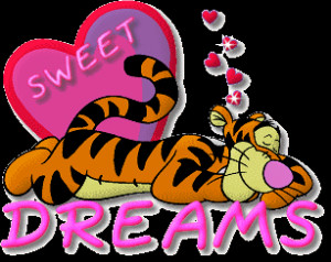 Sweet Dreams Tigger Tag Code: