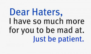 ... haters smart lets play a game cool hated by plenty haters only hate