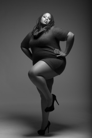 ... you an aspiring plus size model that has decided that modeling is