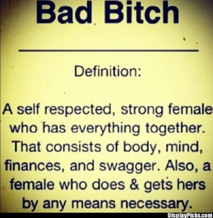 Bad Bitch Definition
