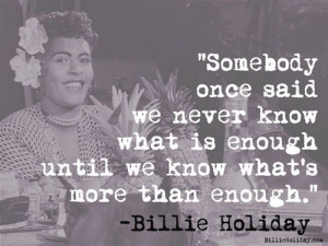 billie holiday